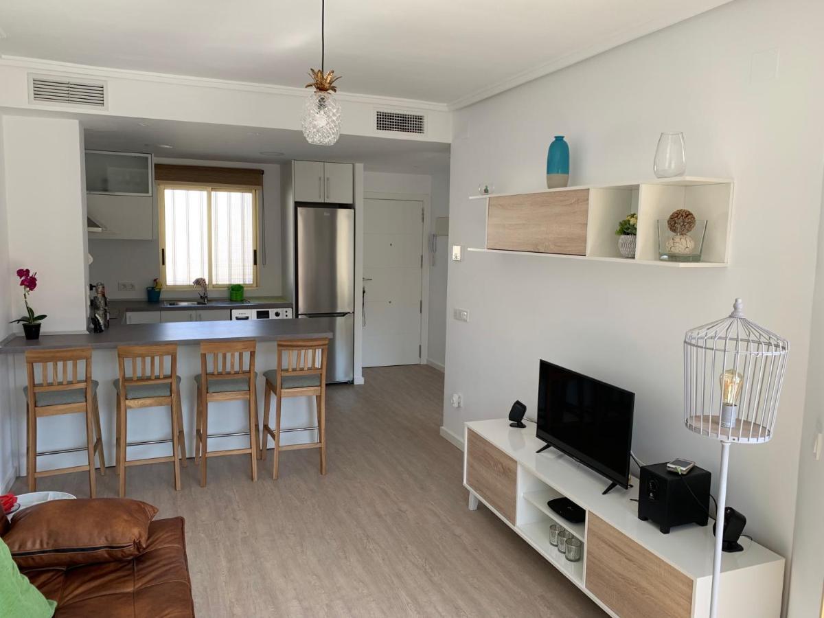 Apartamento Frente Al Mar, Recien Renovado, 1 Hab 1 Bano Ел-Кампельйо Екстер'єр фото